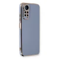 BUĞZ Xiaomi Redmi Note 11 Kılıf Volet Silikon - Mavi