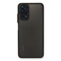 BUĞZ Xiaomi Redmi Note 11 Pro Kılıf Montreal Silikon Kapak - Siyah