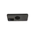BUĞZ Xiaomi Redmi Note 11 Pro Kılıf Montreal Yüzüklü Silikon Kapak - Siyah