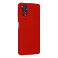 BUĞZ Xiaomi Redmi Note 11 Pro Kılıf Nano İçi Kadife Silikon - Kırmızı
