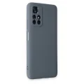 BUĞZ Xiaomi Redmi Note 11t Kılıf Nano İçi Kadife Silikon - Gri