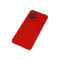 BUĞZ Xiaomi Redmi Note 12 4g Kılıf Nano İçi Kadife Silikon - Kırmızı