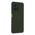 BUĞZ Xiaomi Redmi Note 12 4g Kılıf Nano İçi Kadife Silikon - Koyu Yeşil