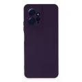BUĞZ Xiaomi Redmi Note 12 4g Kılıf Nano İçi Kadife Silikon - Mor