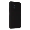 BUĞZ Xiaomi Redmi Note 12 5g Kılıf Nano İçi Kadife Silikon - Siyah