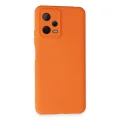 BUĞZ Xiaomi Redmi Note 12 5g Kılıf Nano İçi Kadife Silikon - Turuncu