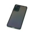 BUĞZ Xiaomi Redmi Note 12 Pro 4g Kılıf Montreal Silikon Kapak - Yeşil