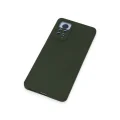 BUĞZ Xiaomi Redmi Note 12 Pro 4g Kılıf Nano İçi Kadife Silikon - Koyu Yeşil