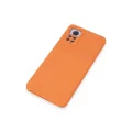 BUĞZ Xiaomi Redmi Note 12 Pro 4g Kılıf Nano İçi Kadife Silikon - Turuncu