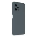 BUĞZ Xiaomi Redmi Note 12 Pro 5g Kılıf Nano İçi Kadife Silikon - Gri