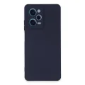 BUĞZ Xiaomi Redmi Note 12 Pro 5g Kılıf Nano İçi Kadife Silikon - Lacivert