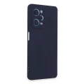 BUĞZ Xiaomi Redmi Note 12 Pro 5g Kılıf Nano İçi Kadife Silikon - Lacivert