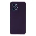 BUĞZ Xiaomi Redmi Note 12 Pro 5g Kılıf Nano İçi Kadife Silikon - Mor