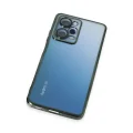 BUĞZ Xiaomi Redmi Note 12 Pro 5g Kılıf Razer Lensli Silikon - Yeşil