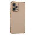 BUĞZ Xiaomi Redmi Note 12 Pro Plus Kılıf Volet Silikon - Pembe