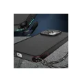 BUĞZ Xiaomi Redmi Note 13 Pro 4g Kılıf Elegant Kapak - Siyah