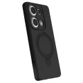 BUĞZ Xiaomi Redmi Note 13 Pro 4g Regal Magsafe Standlı Kapak - Siyah
