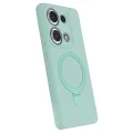 BUĞZ Xiaomi Redmi Note 13 Pro 4g Regal Magsafe Standlı Kapak - Su Yeşili