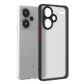 BUĞZ Xiaomi Redmi Note 13 Pro Plus Kılıf Montreal Silikon Kapak - Siyah