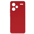 BUĞZ Xiaomi Redmi Note 13 Pro Plus Kılıf Nano İçi Kadife Silikon - Kırmızı