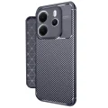 BUĞZ Xiaomi Redmi Note 14 4g Kılıf Auto Focus Karbon Kapak - Lacivert