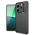 BUĞZ Xiaomi Redmi Note 14 4g Kılıf Auto Focus Karbon Kapak - Siyah
