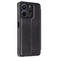 BUĞZ Xiaomi Redmi Note 14 4g Kılıf Flip Cover - Siyah