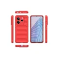 BUĞZ Xiaomi Redmi Note 14 4g Kılıf Optimum Silikon - Kırmızı