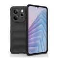BUĞZ Xiaomi Redmi Note 14 4g Kılıf Optimum Silikon - Siyah