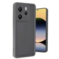 BUĞZ Xiaomi Redmi Note 14 4g Kılıf Viera Silikon - Gri