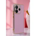 BUĞZ Xiaomi Redmi Note 14 4g Kılıf Volet Silikon - Mor