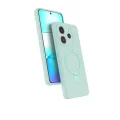 BUĞZ Xiaomi Redmi Note 14 4g Regal Magsafe Standlı Kapak - Su Yeşili