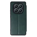 BUĞZ Xiaomi Redmi Note 14 Pro 4g Kılıf Flip Cover - Koyu Yeşil