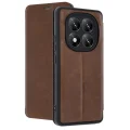 BUĞZ Xiaomi Redmi Note 14 Pro 5g Kılıf Flip Cover - Taba