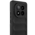 BUĞZ Xiaomi Redmi Note 14 Pro 5g Kılıf Optimum Silikon - Siyah
