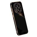 BUĞZ Xiaomi Redmi Note 14 Pro Plus Kılıf Volet Silikon - Siyah