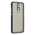 BUĞZ Xiaomi Redmi Note 8 Pro Kılıf Montreal Silikon Kapak - Lacivert