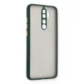 BUĞZ Xiaomi Redmi Note 8 Pro Kılıf Montreal Silikon Kapak - Yeşil