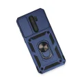 BUĞZ Xiaomi Redmi Note 8 Pro Kılıf Pars Lens Yüzüklü Silikon - Lacivert
