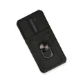 BUĞZ Xiaomi Redmi Note 8 Pro Kılıf Pars Lens Yüzüklü Silikon - Siyah