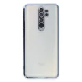 BUĞZ Xiaomi Redmi Note 8 Pro Kılıf Razer Lensli Silikon - Açık Mavi