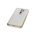 BUĞZ Xiaomi Redmi Note 8 Pro Kılıf Razer Lensli Silikon - Gold