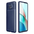 BUĞZ Xiaomi Redmi Note 9 5g Kılıf Auto Focus Karbon Kapak - Lacivert