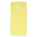 BUĞZ Xiaomi Redmi Note 9 Pro Kılıf Nano İçi Kadife Silikon - Sarı