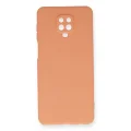 BUĞZ Xiaomi Redmi Note 9 Pro Kılıf Nano İçi Kadife Silikon - Turuncu