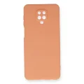 BUĞZ Xiaomi Redmi Note 9 Pro Kılıf Nano İçi Kadife Silikon - Turuncu