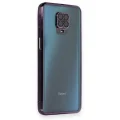 BUĞZ Xiaomi Redmi Note 9 Pro Kılıf Razer Lensli Silikon - Mor