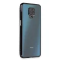 BUĞZ Xiaomi Redmi Note 9 Pro Kılıf Razer Lensli Silikon - Siyah