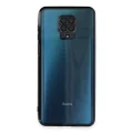BUĞZ Xiaomi Redmi Note 9 Pro Kılıf Razer Lensli Silikon - Siyah