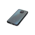 BUĞZ Xiaomi Redmi Note 9 Pro Kılıf Razer Lensli Silikon - Siyah